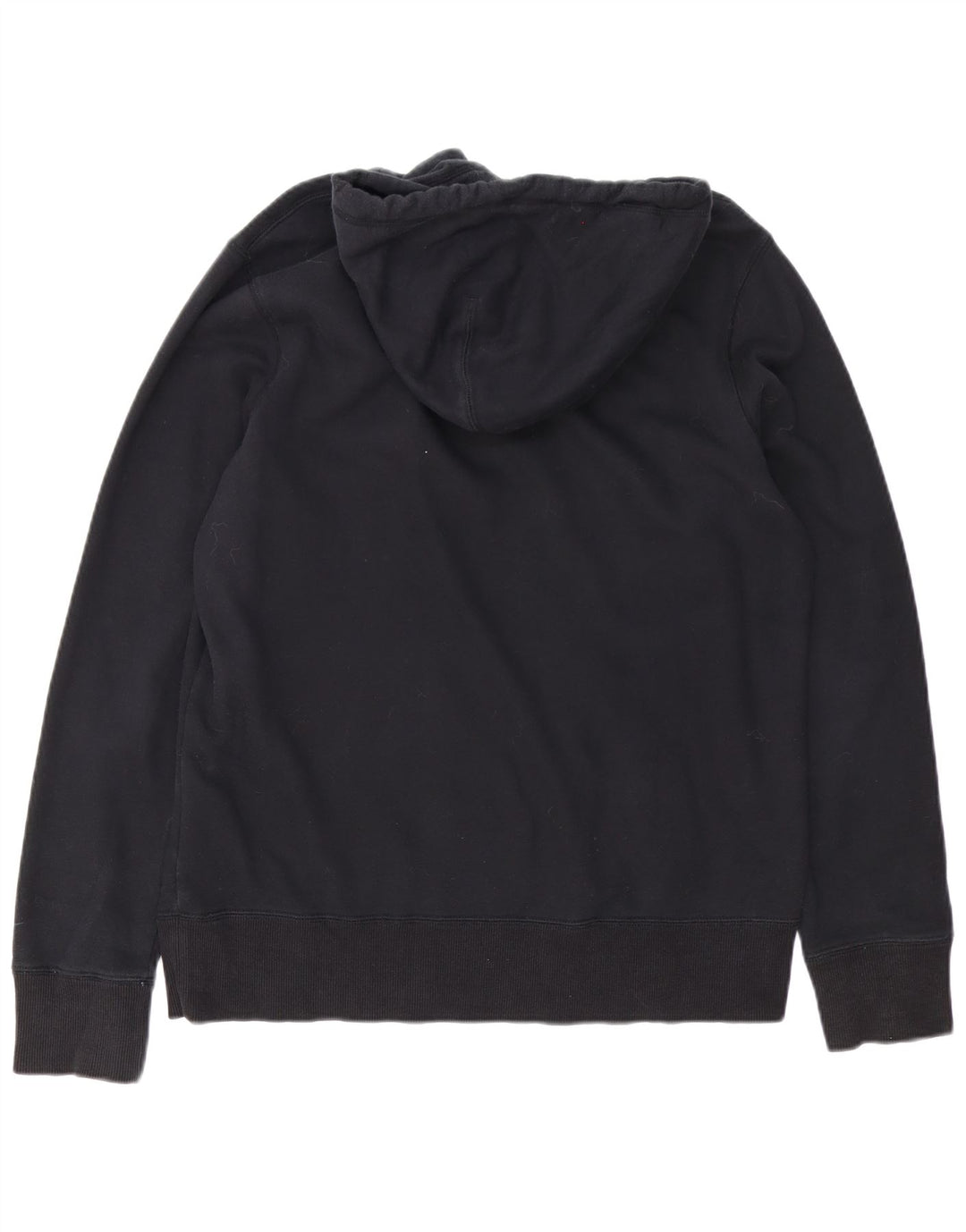 Nike Pull à capuche graphique en coton noir moyen pour homme