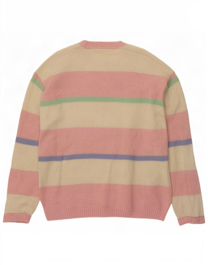 Crew Clothing Pull à col pour femme UK 16 Large Multicolore