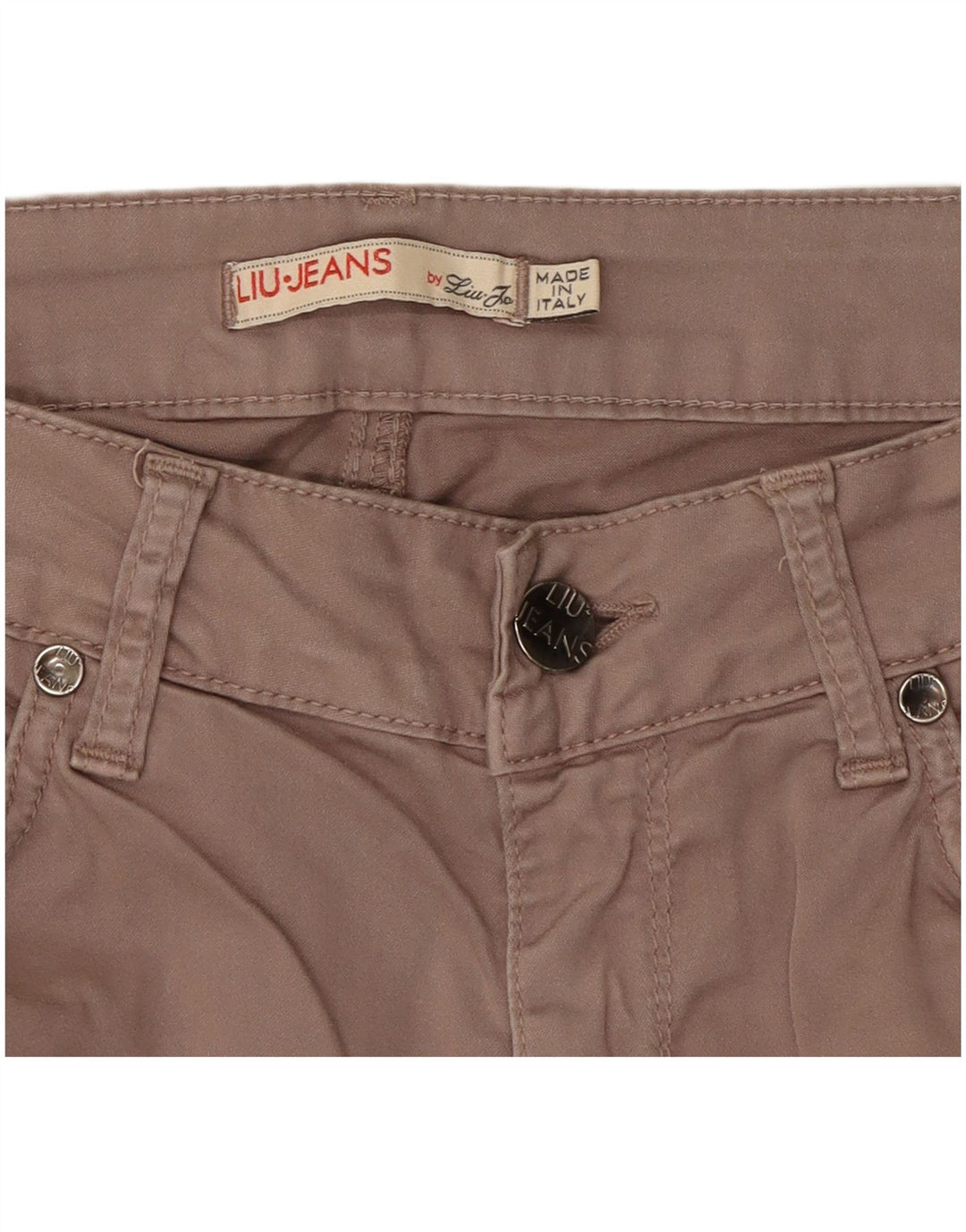 Liu Jo Pantalon décontracté slim pour femme W30 L30 Gris