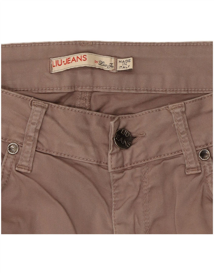 Liu Jo Pantalon décontracté slim pour femme W30 L30 Gris