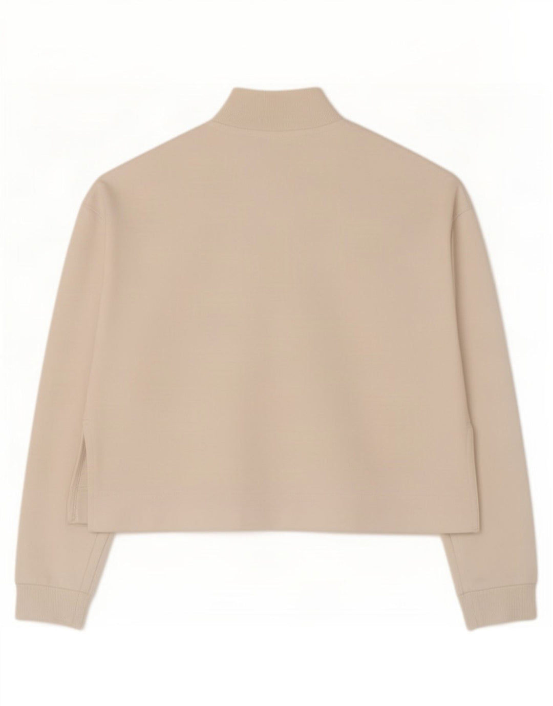 Arena Veste de survêtement surdimensionnée pour femme UK 10 Small Blanc Coton