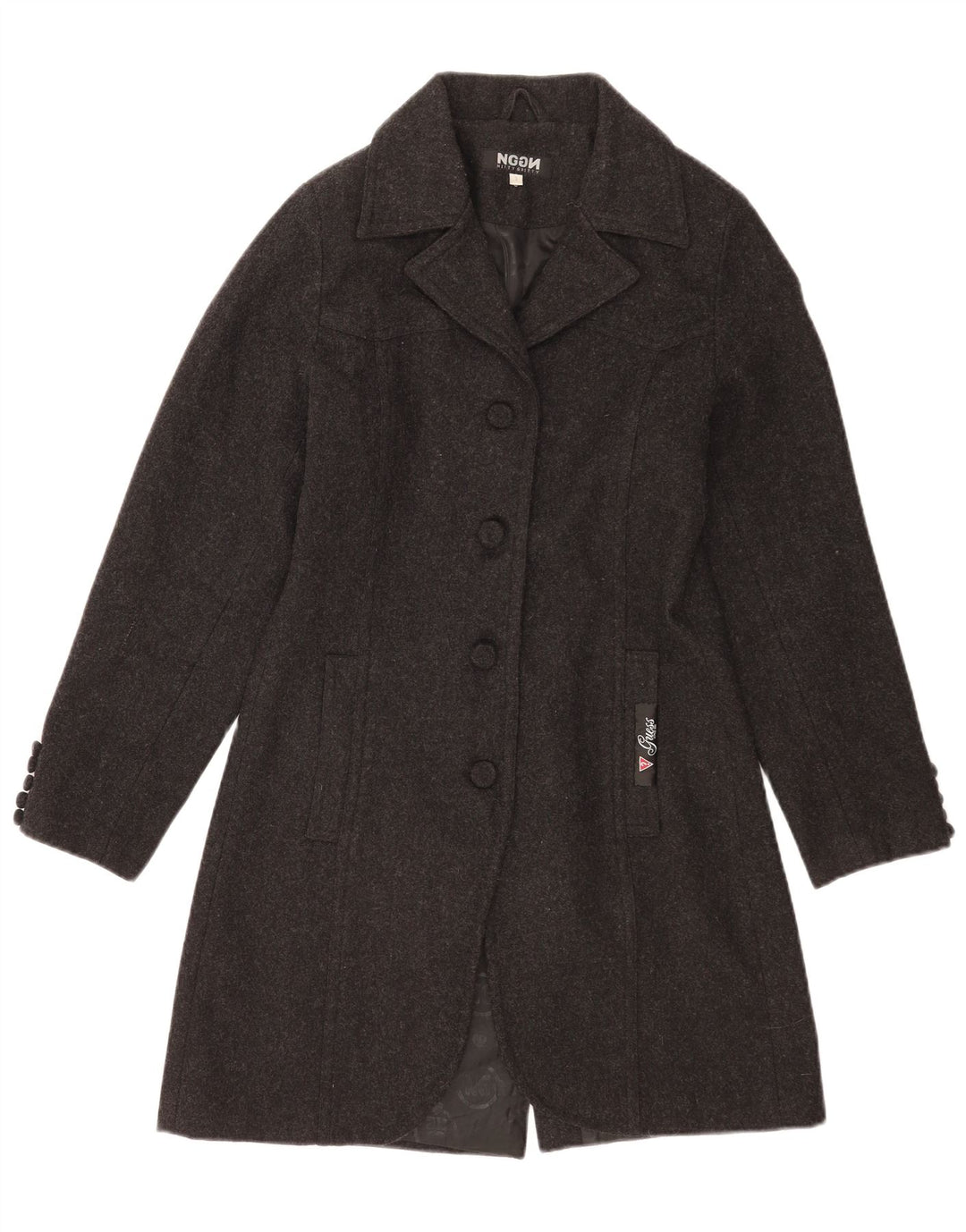 Guess Pardessus Femme US 3 XS Gris