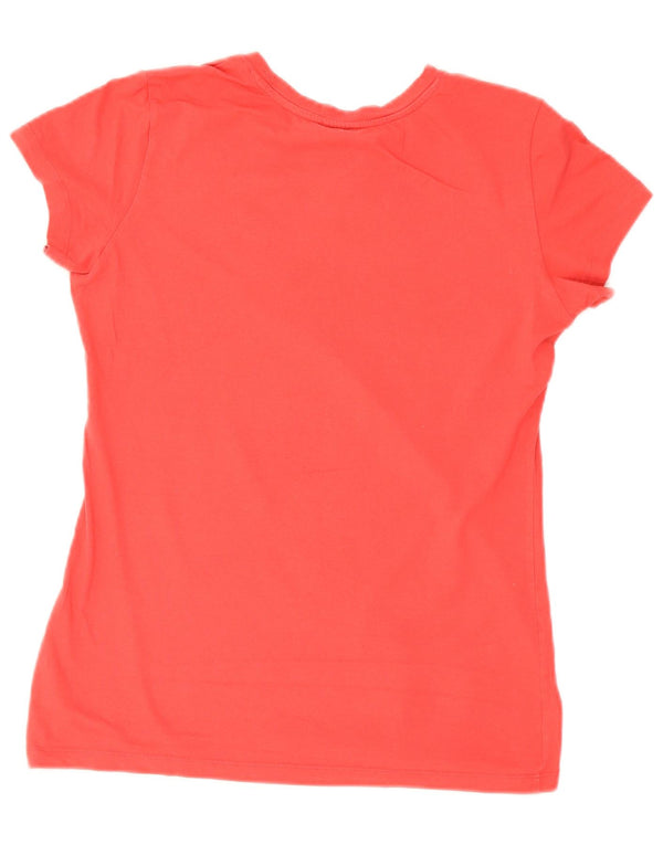 Champion T-shirt graphique pour femme UK 14 Large Rouge