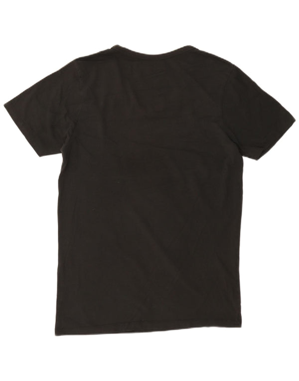 Jack & Jones T-Shirt Homme Haut Large Noir