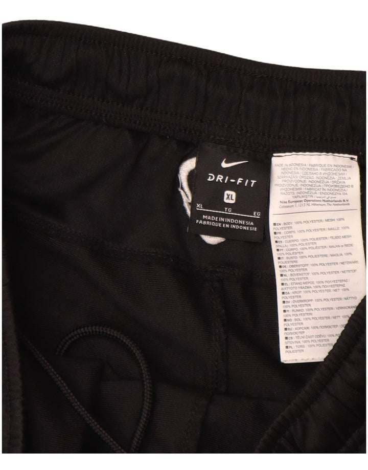 Nike Short de sport Dri Fit Graphic pour homme XL Noir Polyester