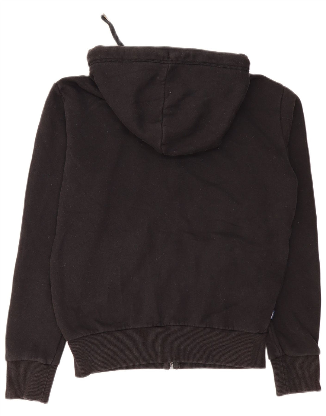 Superdry Pull à capuche zippé pour homme Petit coton noir