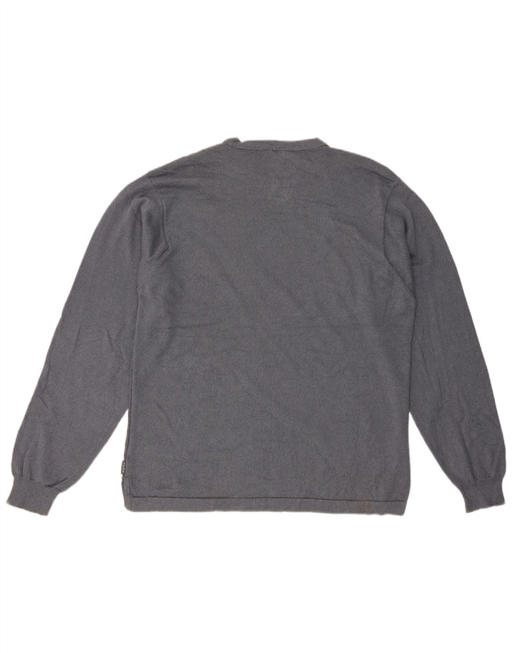 IZOD Pull col rond homme gris moyen Argyle/Diamond coton