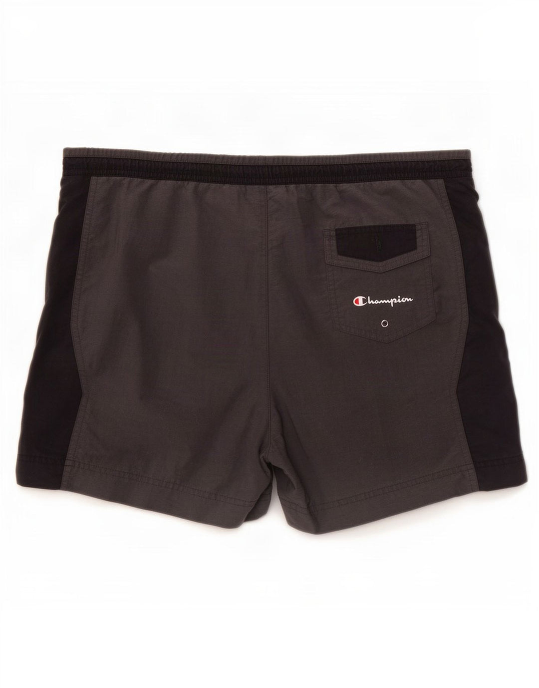 Champion Short de Bain Homme Gris Moyen Colourblock