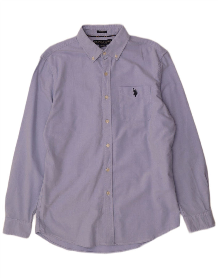 U.S. Polo Assn. Chemise Homme Bleu Moyen Coton