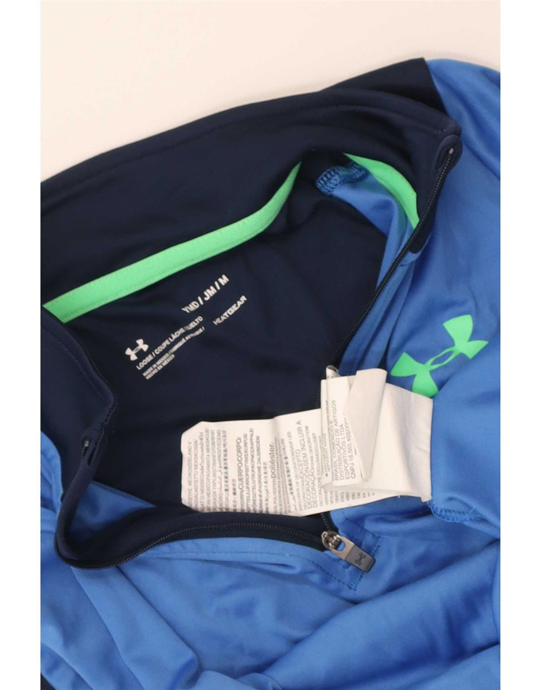 Under Armour Haut de survêtement graphique pour garçon 9-10 ans Bleu moyen