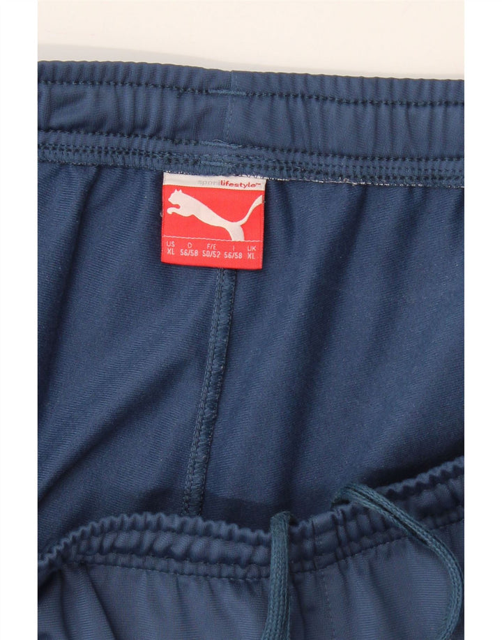 PUMA Mens Tracksuit Trousers XL Navy Blue Vintage Puma and Second-Hand Puma from Messina Hembry 