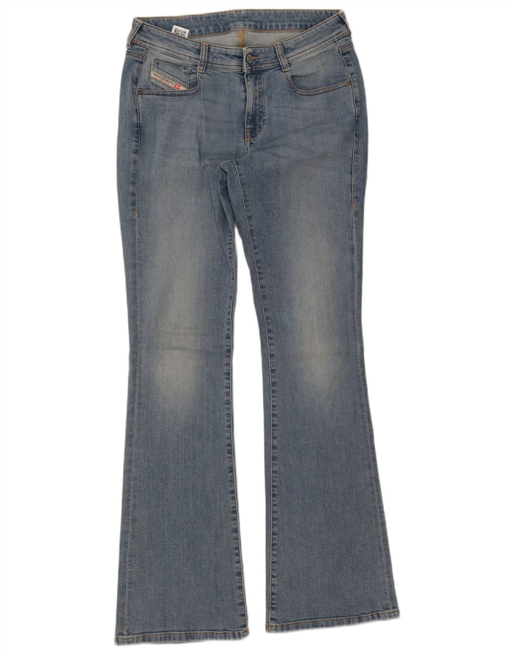 Jean évasé Femme Diesel W29 L33 Bleu Coton