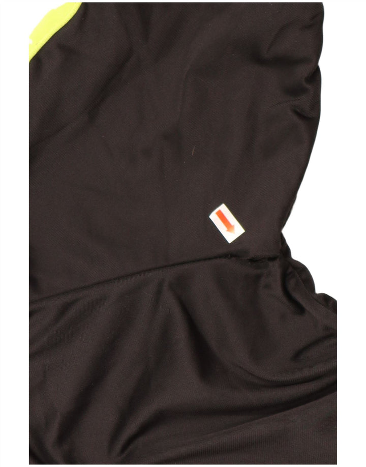 KAPPA Veste de survêtement graphique pour garçon 15-16 ans Noir Colourblock