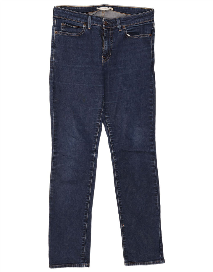 LEVI'S Jean Slim 712 Femme W29 L30 Bleu Marine Coton