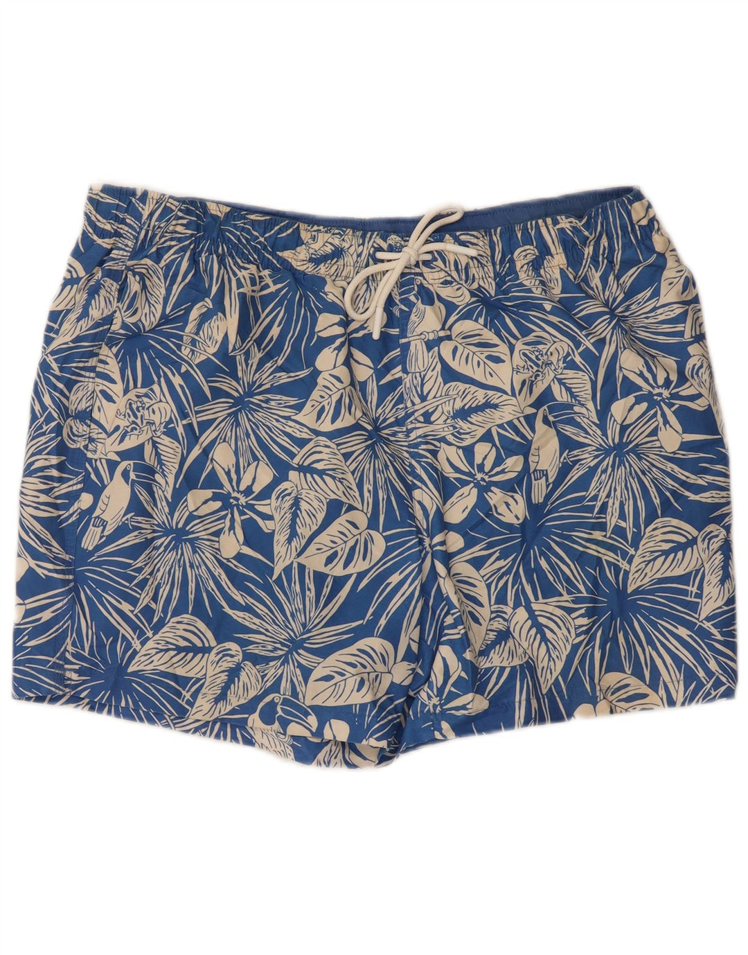 Marks & Spencer Short de bain pour homme en polyester bleu floral