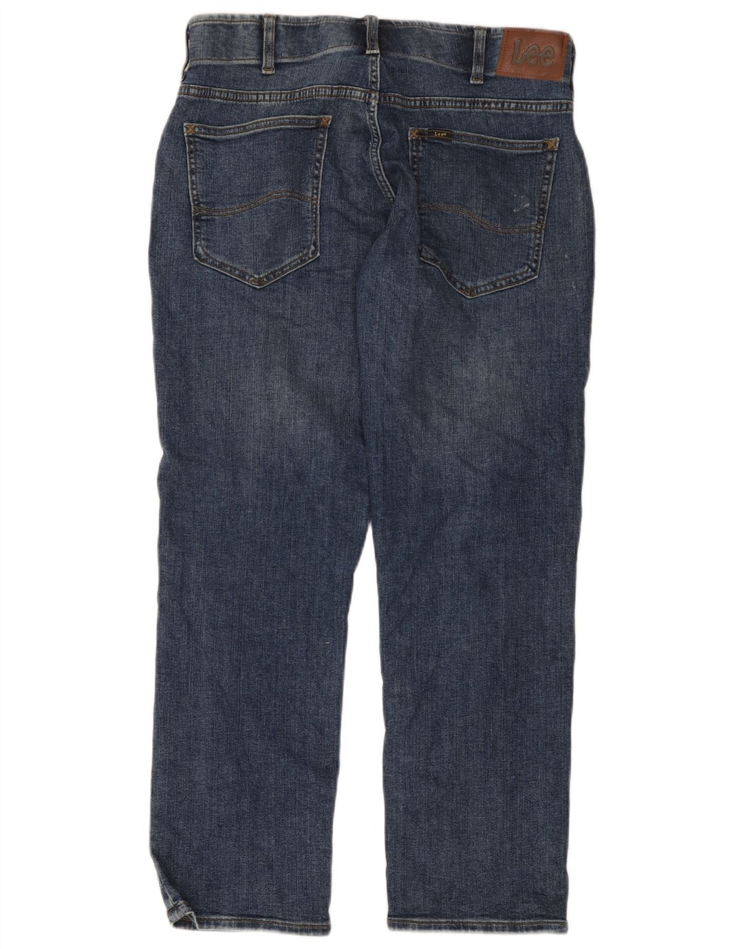 Lee Jean droit coupe droite W34 L29 homme bleu coton