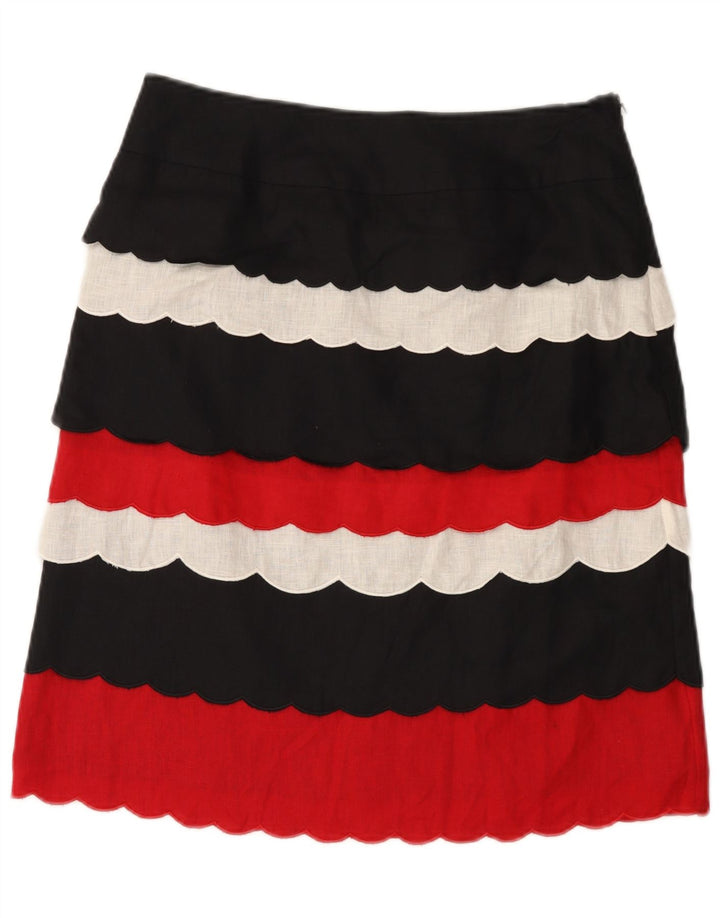 Marks & Spencer Jupe Per Una Peplum pour femme UK 12 Medium W32 Multicolore