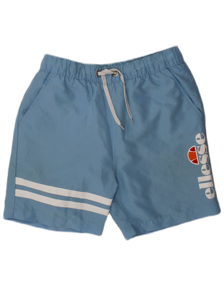 ELLESSE Short de Bain Graphique Garçon 10-11 ans Bleu Polyester