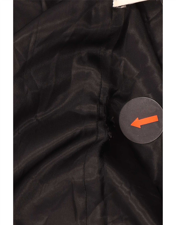 Imperial Womens Overcoat UK 10 Petite laine noire