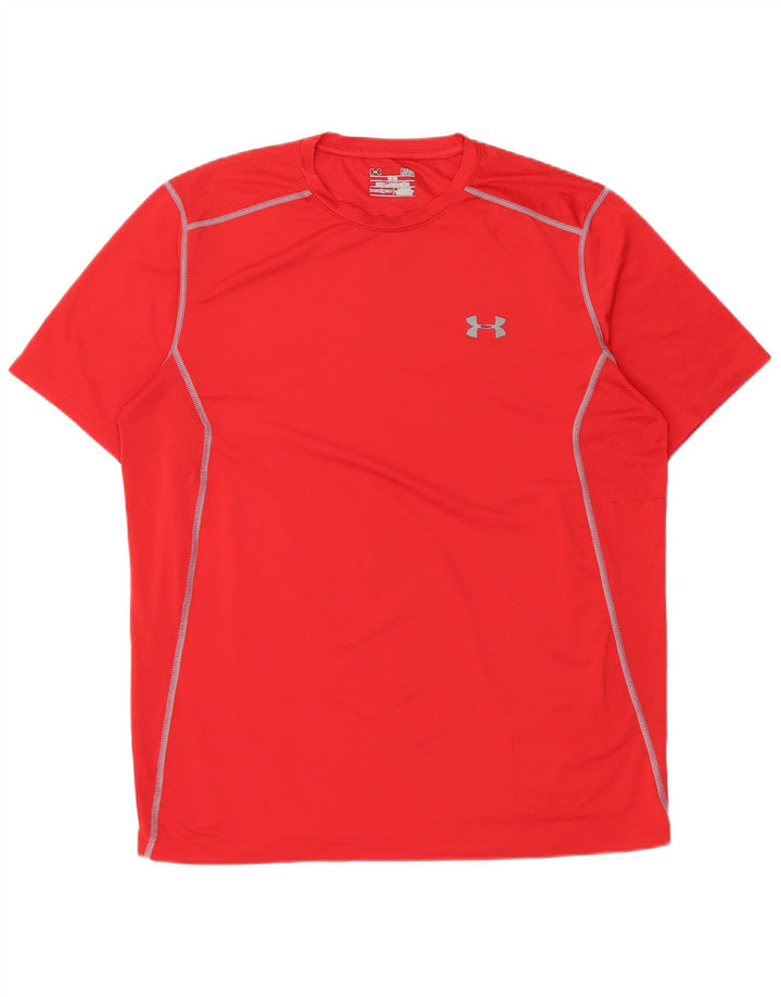 Under Armour T-Shirt Heat Gear Homme Rouge Large