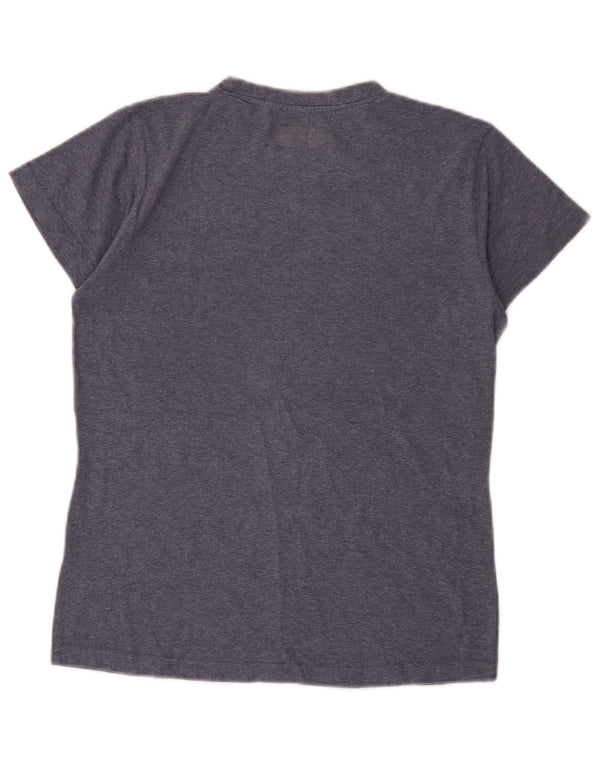 Kappa T-shirt graphique pour femme UK 8 Small Violet