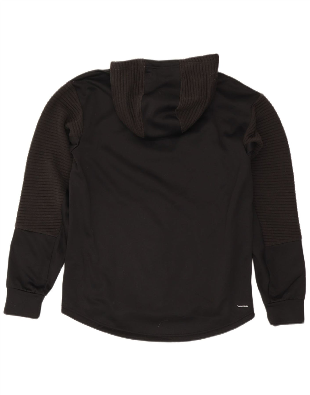 Adidas Pull à capuche zippé Climawarm pour homme en polyester noir moyen