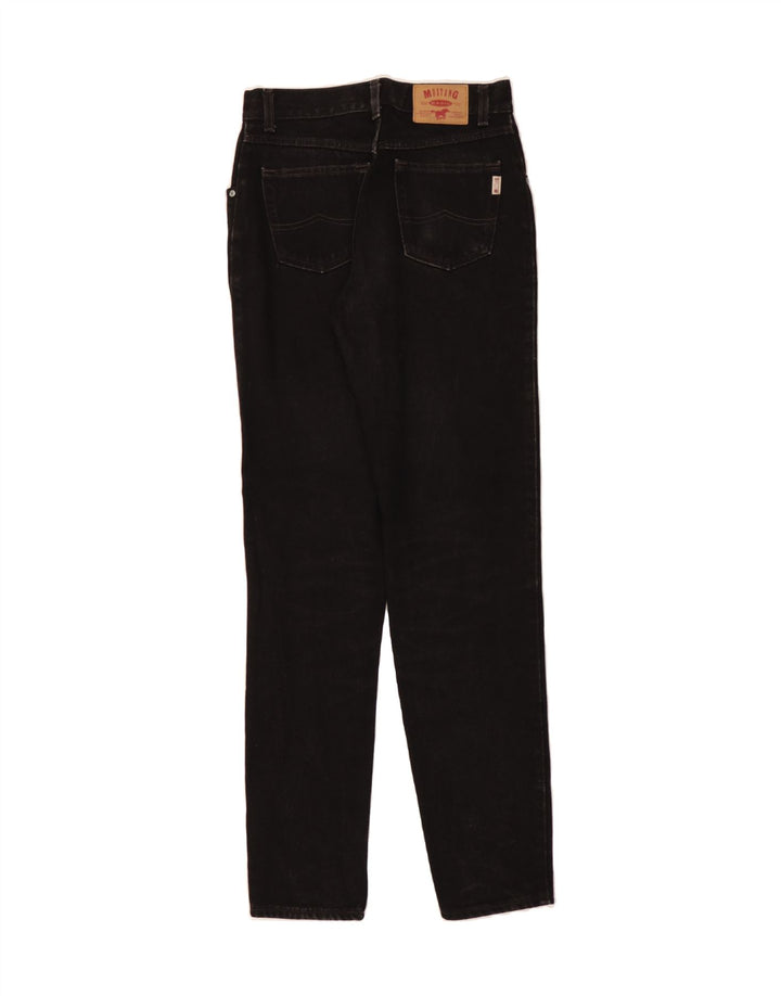 MUSTANG Womens Tapered Jeans W31 L32 Black Cotton Vintage Mustang and Second-Hand Mustang from Messina Hembry 