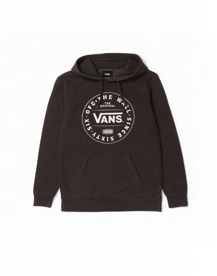 Vans Pull à capuche graphique pour homme Petit gris Coton