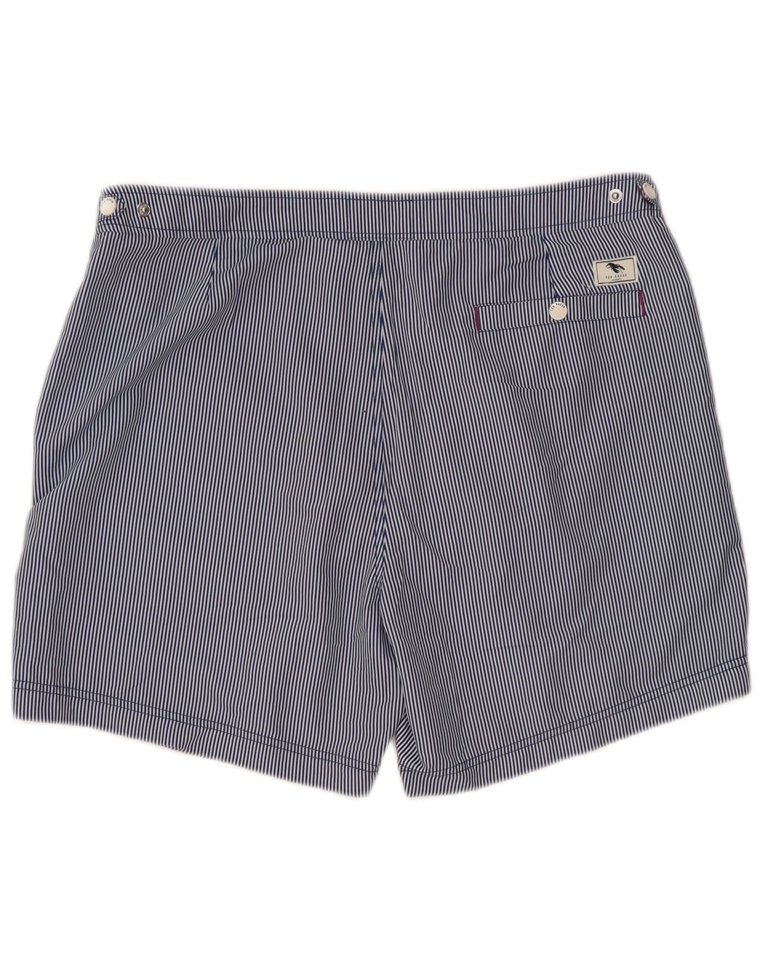 TED BAKER Short Chino Homme Taille 5 XL W38 Bleu Pinstripe Polyester
