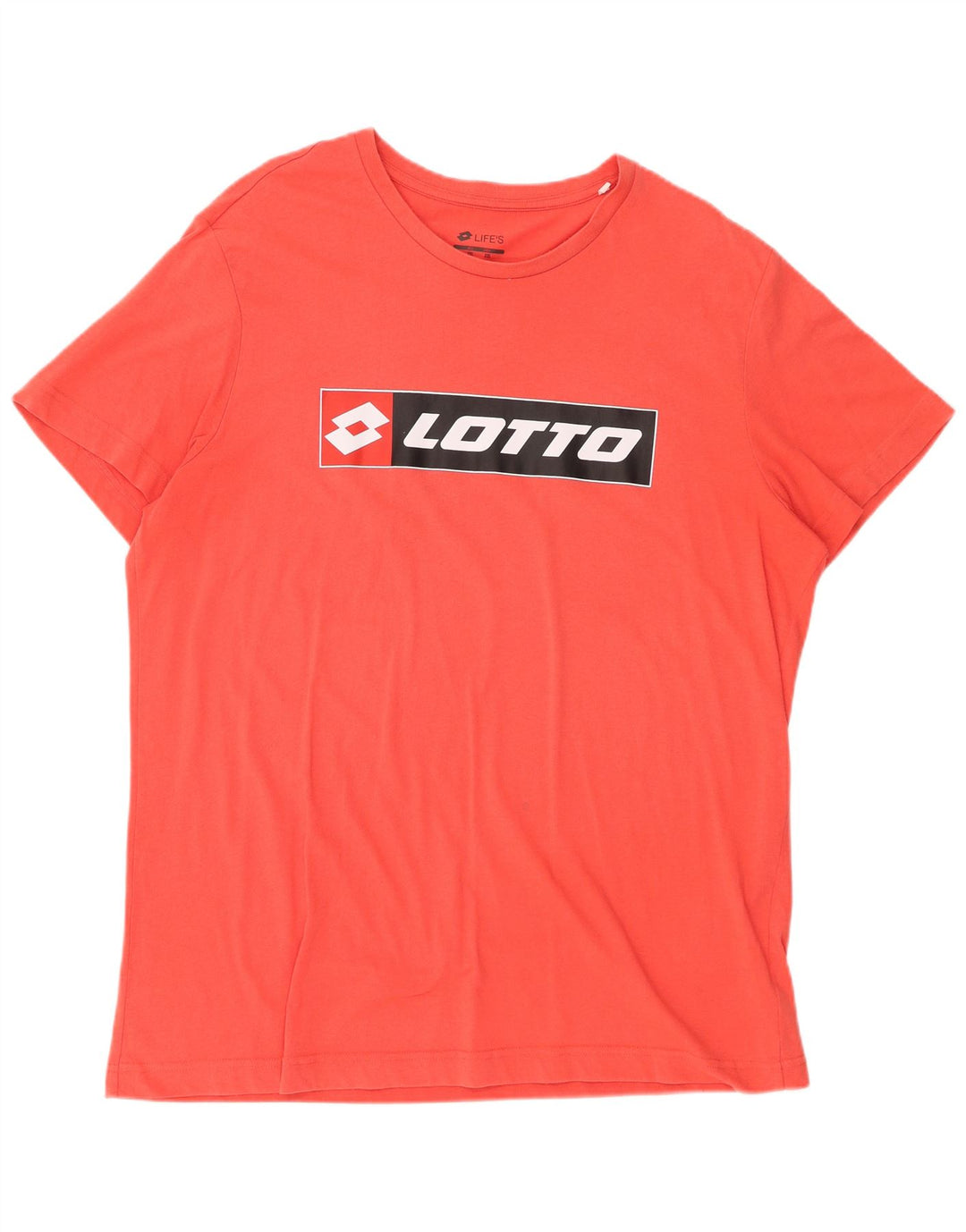 LOTTO T-Shirt Graphique Homme Top 2XL Rouge