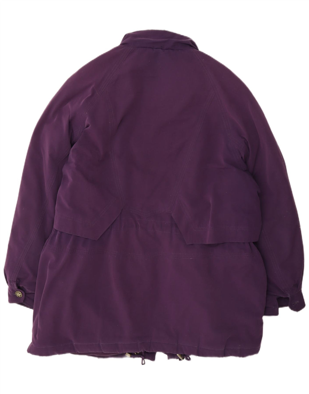 manteau rembourré surdimensionné femme vintage EU 46 XL Polyester violet