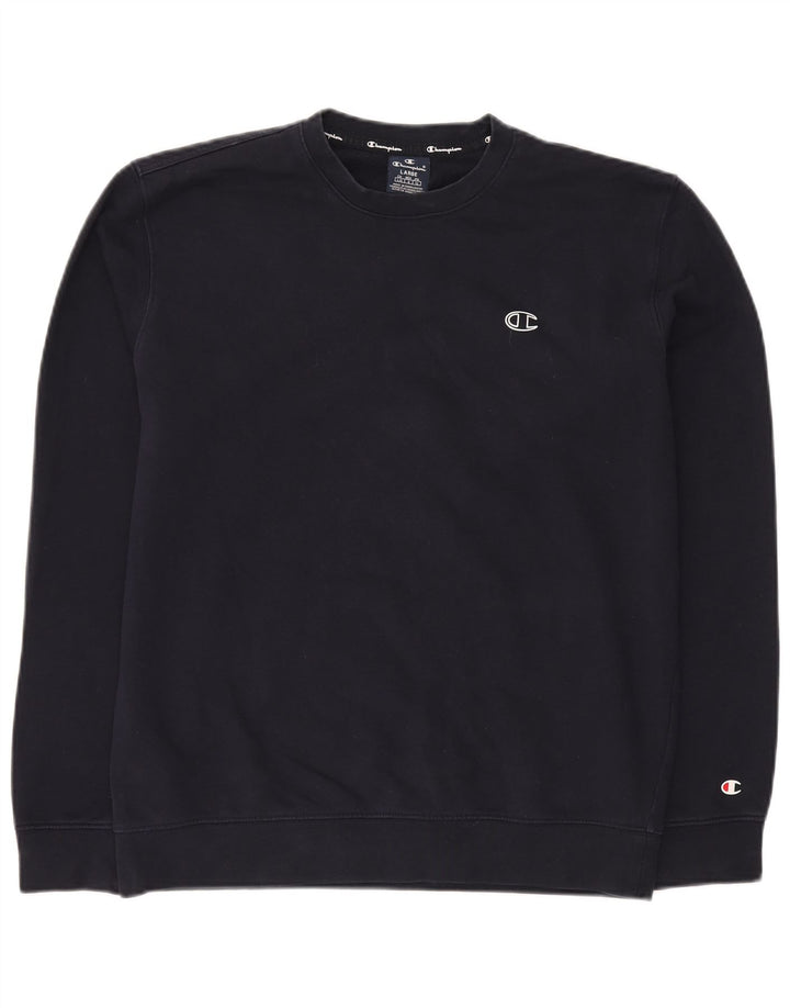 CHAMPION Sweat-Shirt Homme Grand Bleu Marine Coton