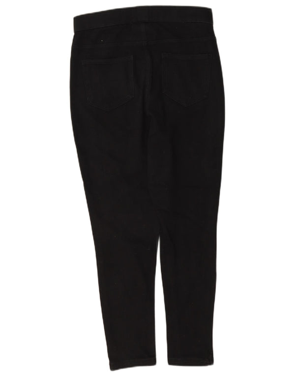 Marks & Spencer Jean court jegging pour femme UK 10 Small W27 L24 Coton noir