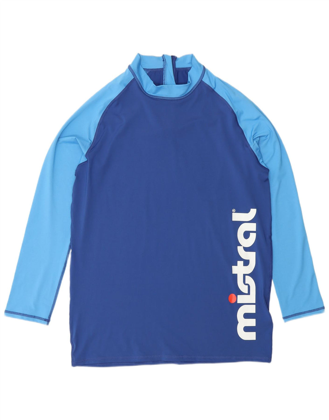 Mistral Haut Graphique Homme Manches Longues XL Bleu Colorblock Polyester