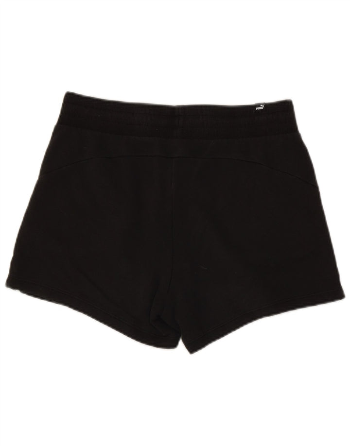 Puma Short de sport pour femme UK 14 Medium Noir Coton