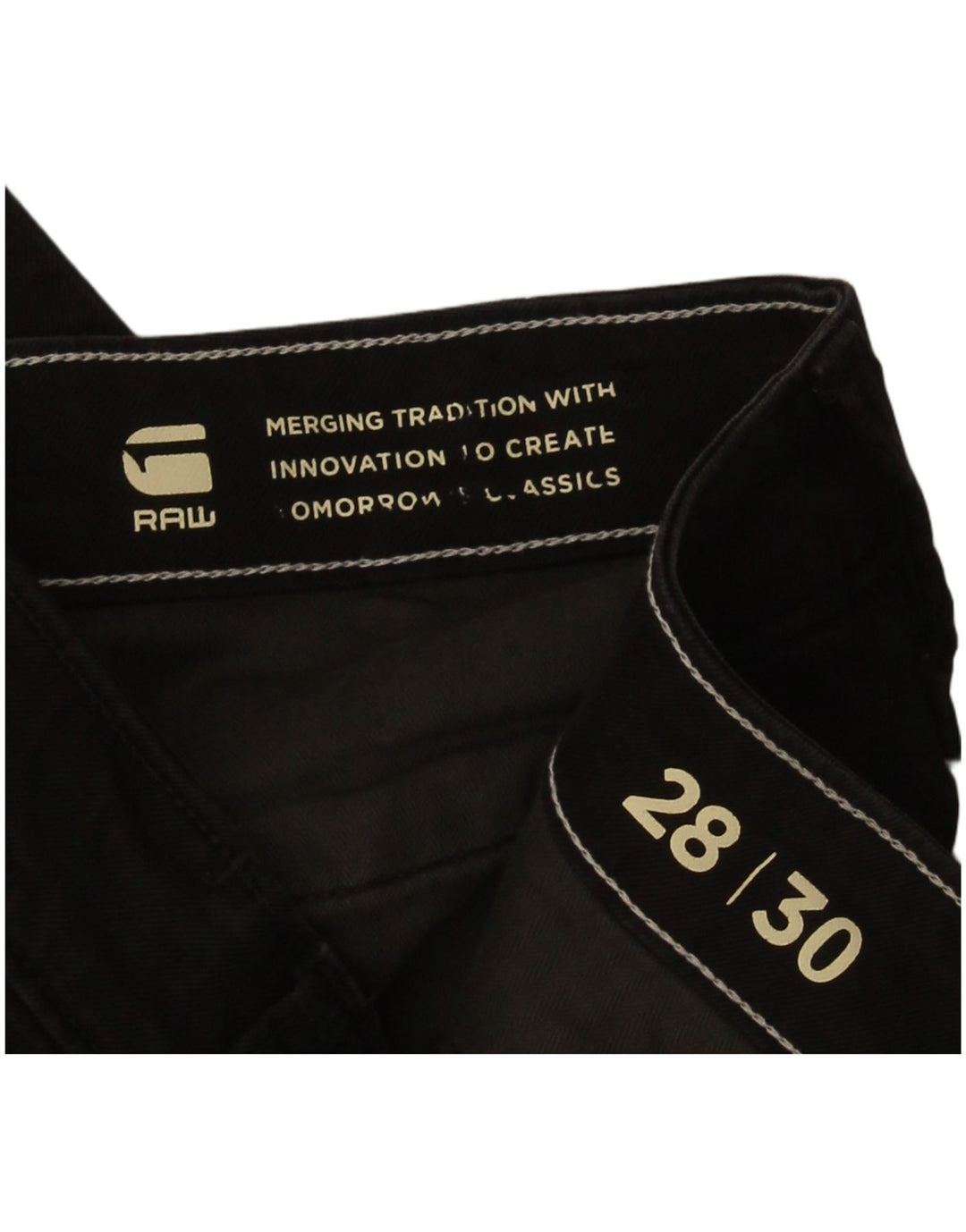 G-Star Pantalon Chino Slim Homme W28 L30 Noir
