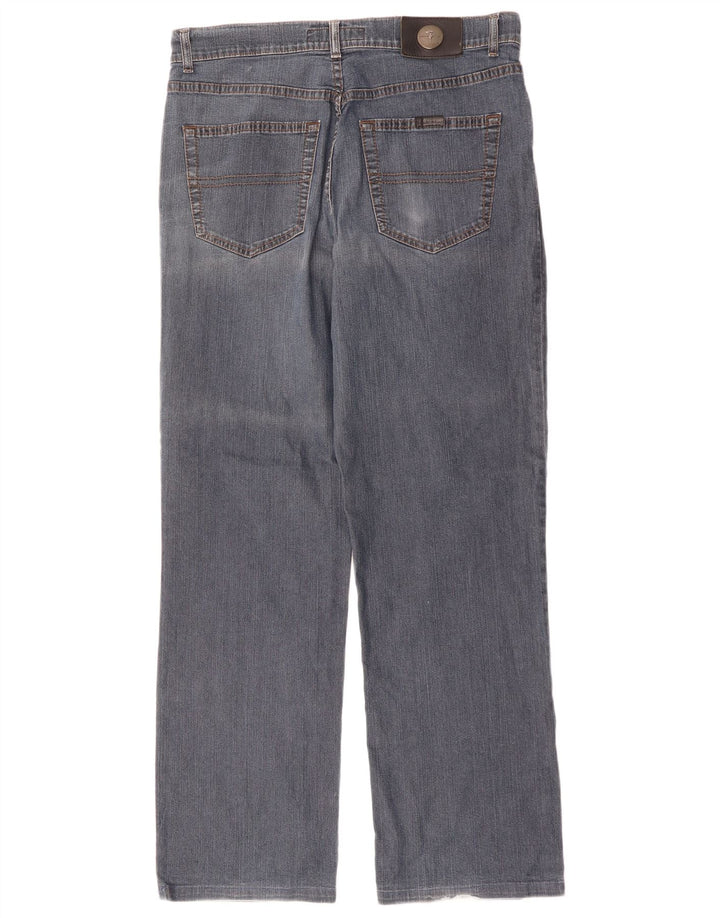 Trussardi Jean Droit IT 49 Medium W33 L30 Bleu Coton Homme