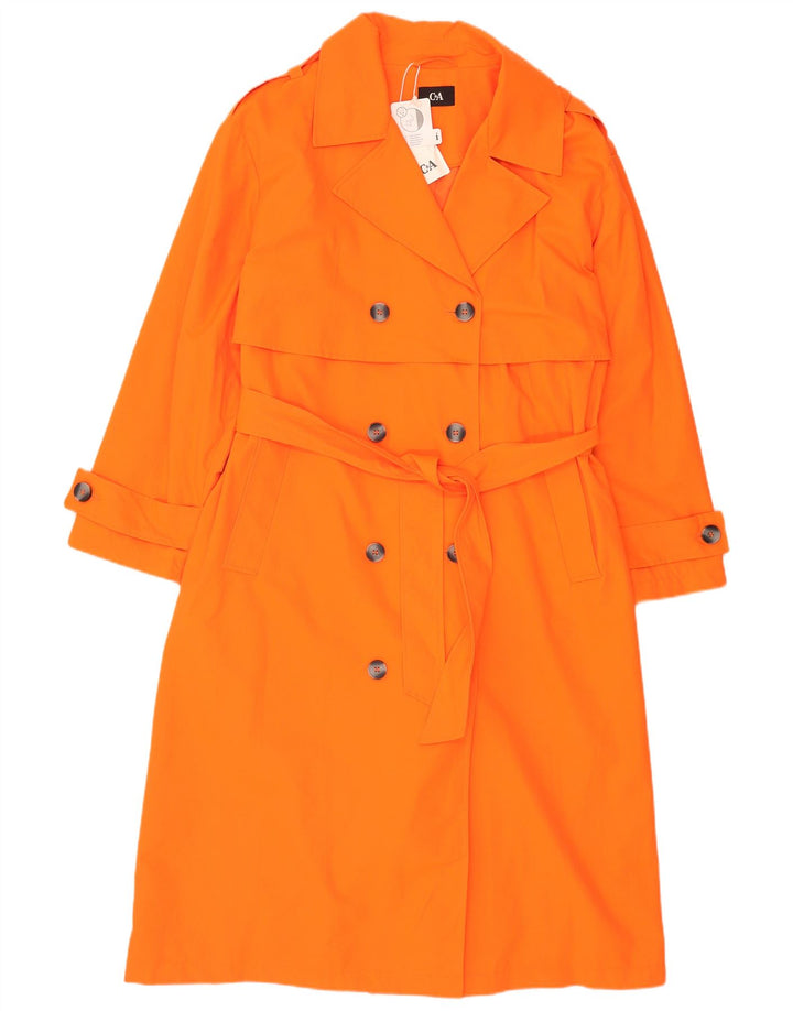 C&A Trench-Coat Oversize Femme EU 44 XL Coton Orange