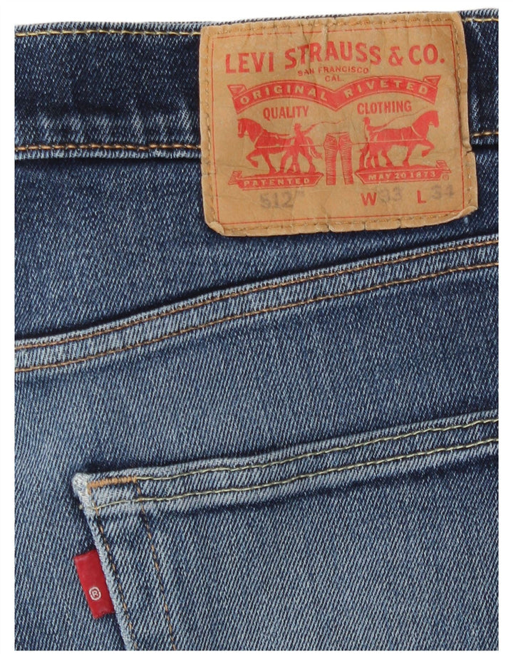 Levi's Jean 512 Slim Tapered Homme Bleu