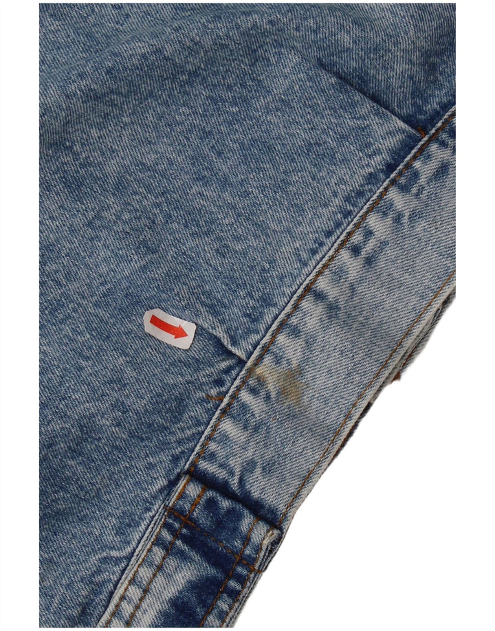 veste en denim femme vintage UK 12 coton bleu moyen