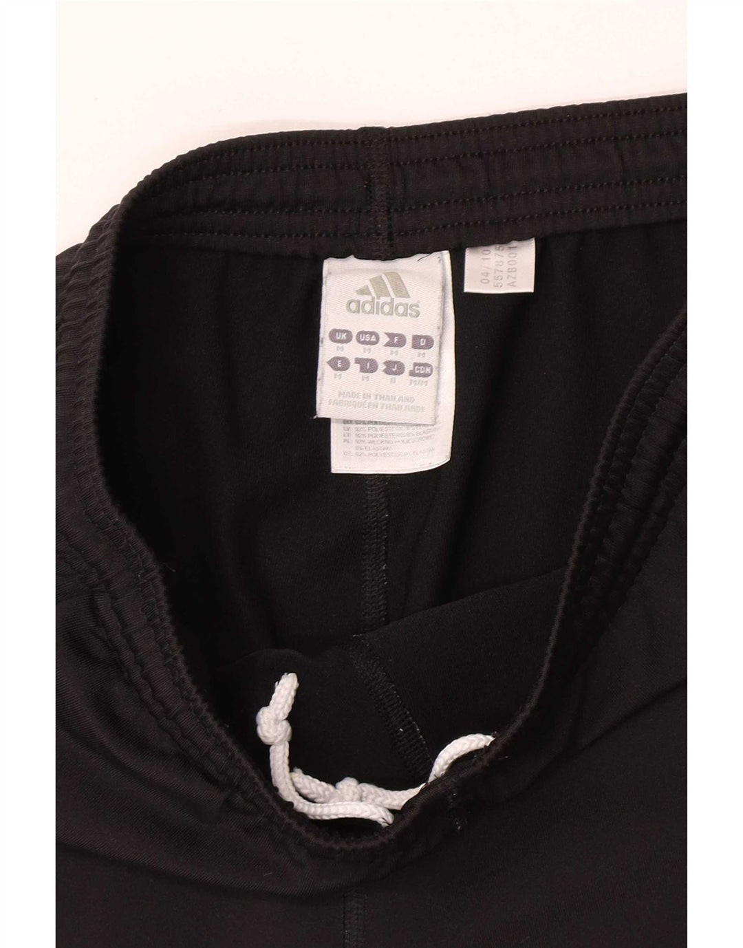 Adidas Short de sport pour femme UK 12 Medium Noir Polyester
