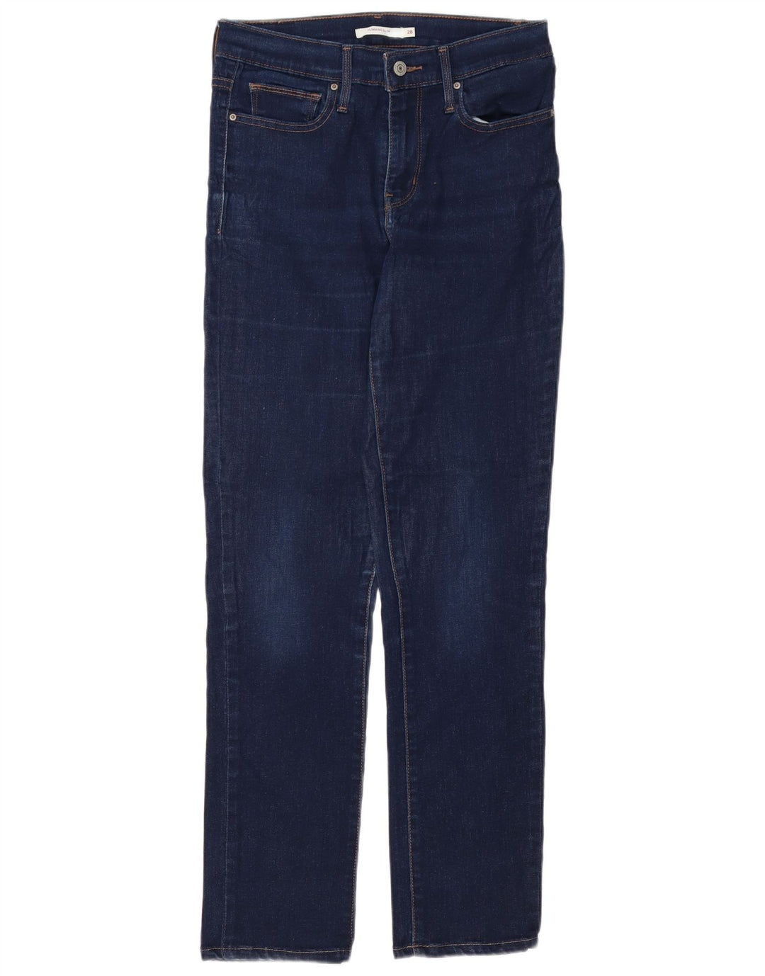 LEVI'S Jean Slim Amincissant Femme W28 L30 Bleu Coton
