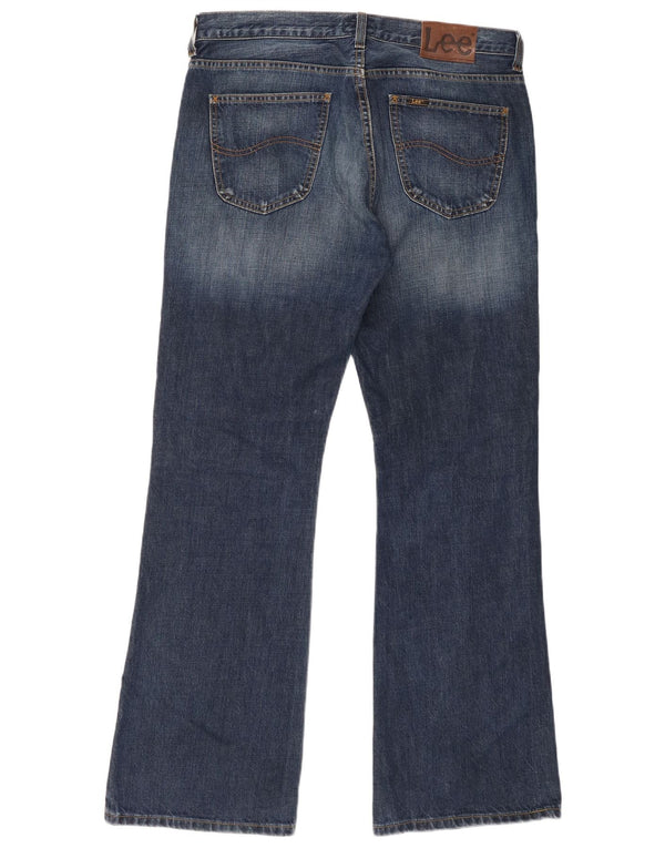 Lee Jean Bootcut Denver Homme W36 L32 Bleu Marine Coton