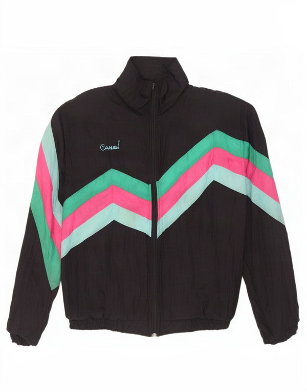 Creation Veste De Survêtement Homme XL Noir Colourblock Polyamide