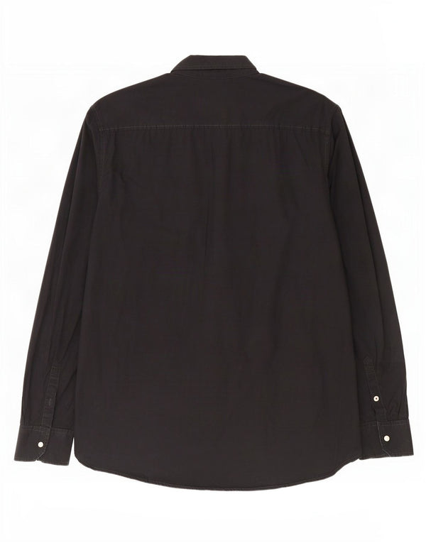 Lerros Chemise Graphique Homme Large Noir Coton