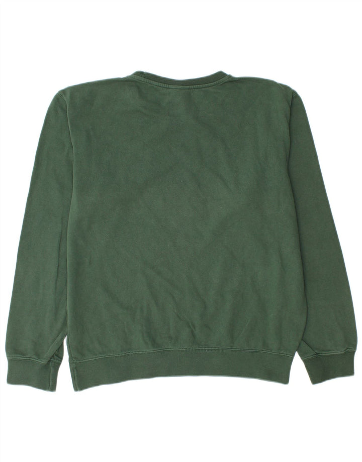 CHAMPION Sweat-Shirt Graphique Homme Vert Moyen