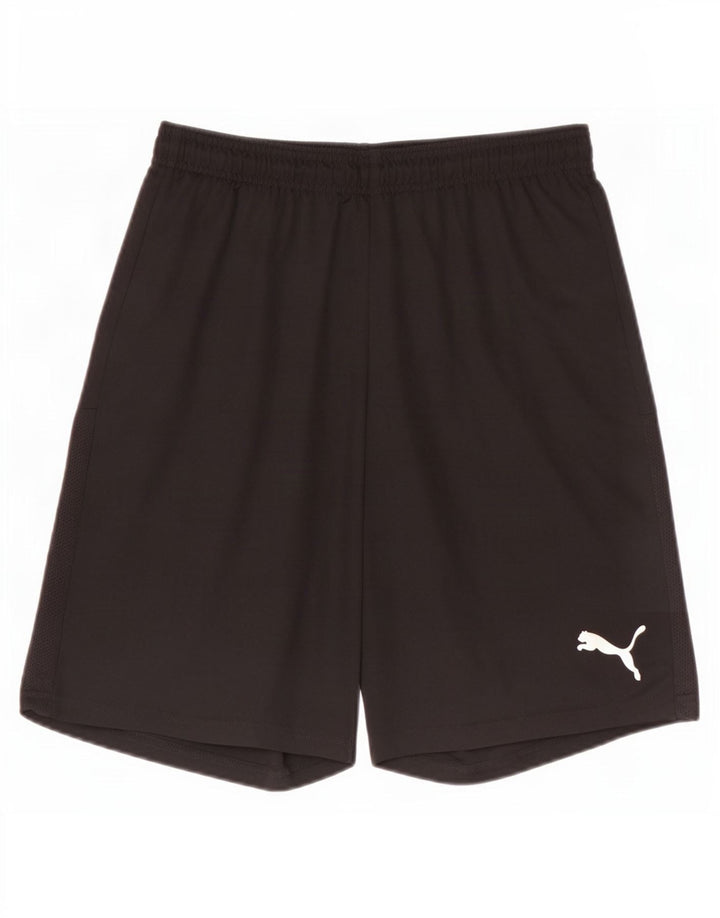 Puma Short de Sport Homme Noir Moyen Polyester