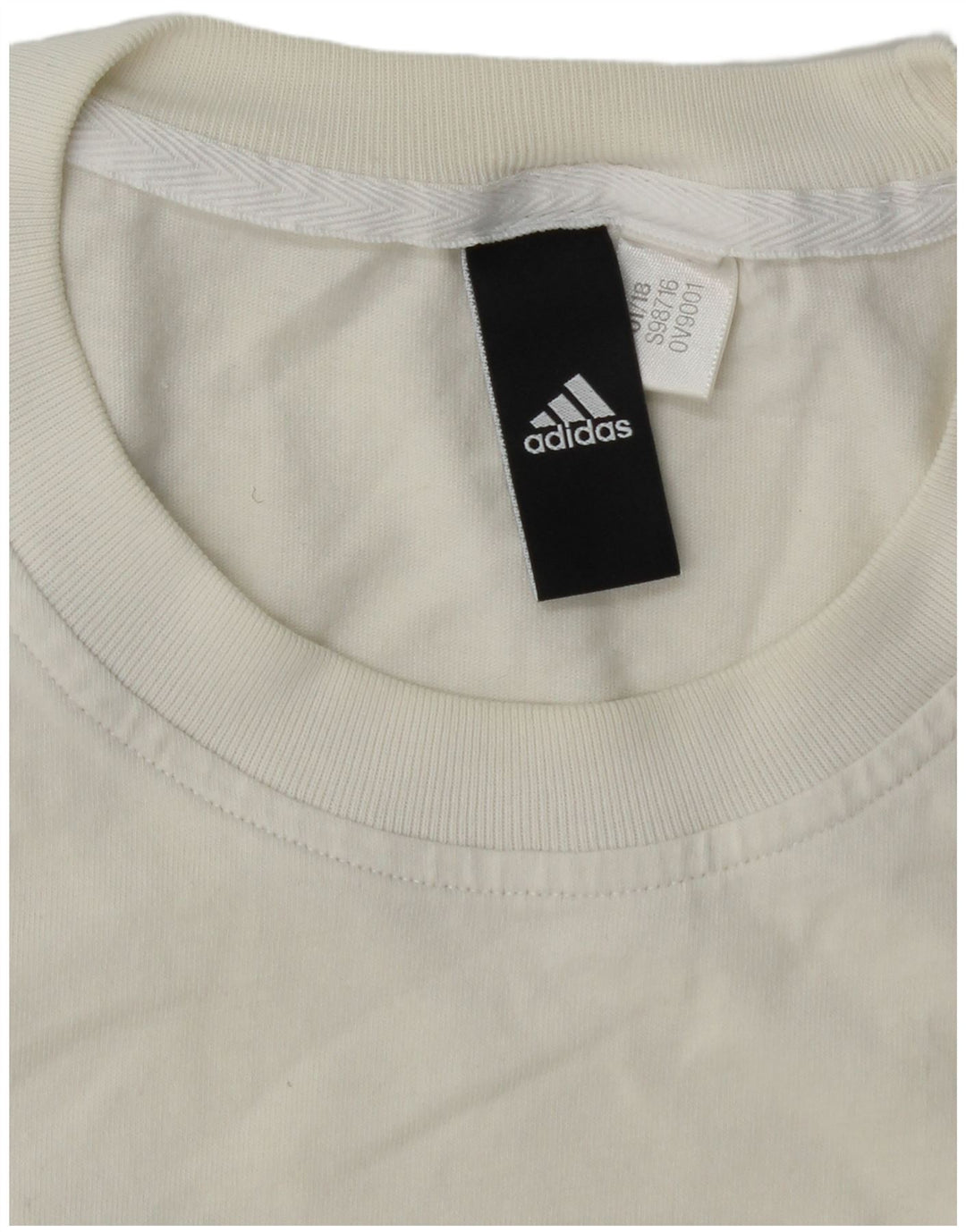 ADIDAS T-Shirt Homme Blanc Moyen