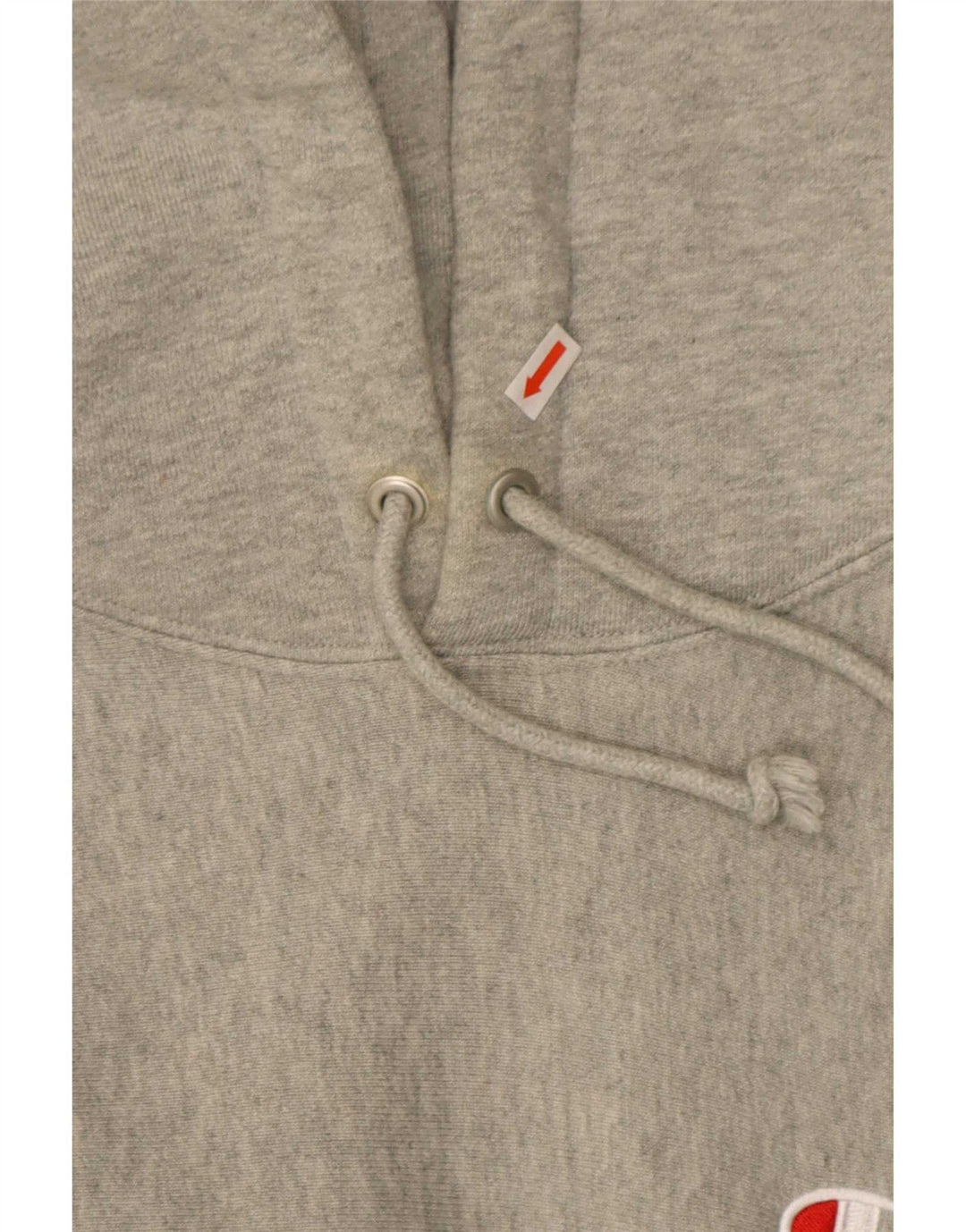 Champion Pull à Capuche Reverse Weave Homme Gris Moyen Chiné Coton