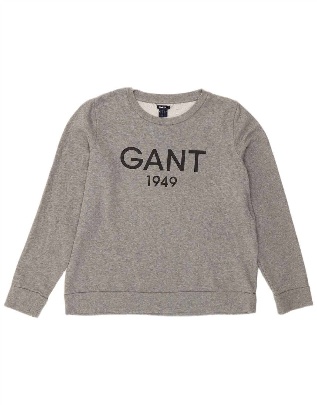 Gant Sweat-shirt graphique pour femme UK 44, gris moyen, coton moucheté